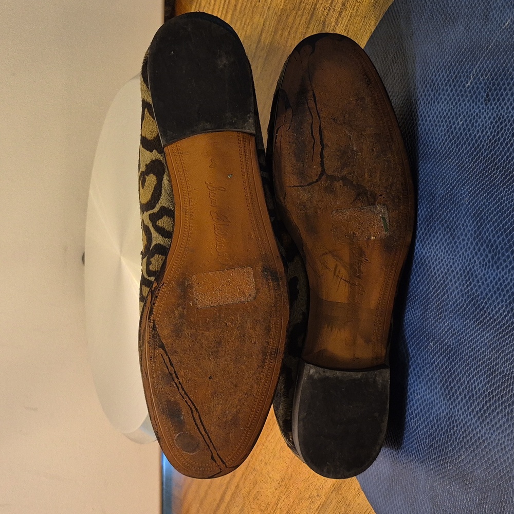 Sam Edelman Lorraine Calf Leather Loafers with Chain Detail sz. 8M (#1724) - Picture 12 of 16